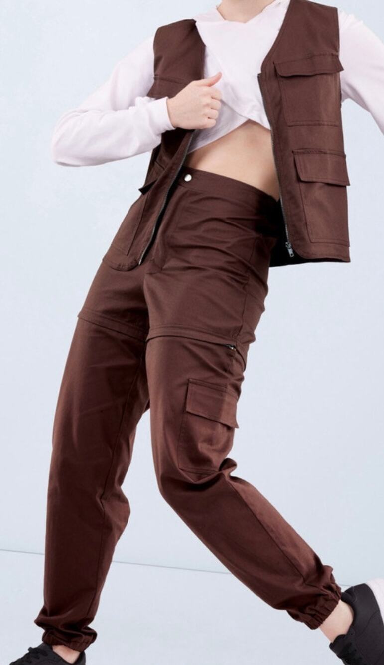Weissman UPS Hip Hop Costume 17672/17205 w/White Tank Top MC Brown